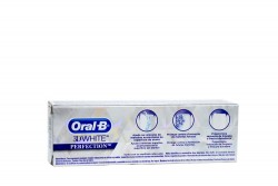 Crema Dental Oral B 3D White Perfection Caja Con Tubo Con 75 mL