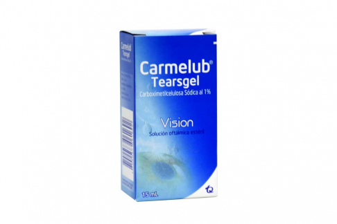 Carmelub Tearsgel Solución Oftálmica Estéril Caja Con Gotero Con 15 mL