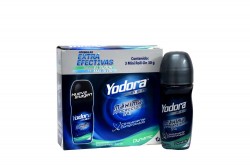 Desodorante Yodora Dynamic Roll-On  Pack Con 3 Unidades De 30 g