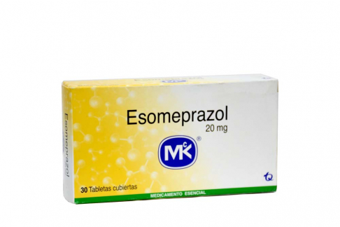 EsomePRAZOL 20 Mg Caja Con 30 Tabletas