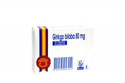Ginkgo Biloba Recipe 80 mg Caja Con 20 Tabletas Recubiertas Rx
