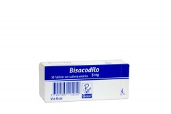Bisacodilo 5 mg Caja Con 10 Tabletas Con Cubierta Entérica Rx