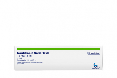 Norditropin Nordiflex 15 mg/1.5 ml Caja 1 Una Ampolleta Rx Rx3