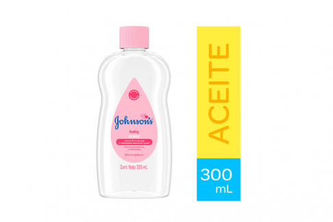 Aceite Johnson´s Baby Frasco Con 300 mL