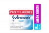 Jabón Johnson's Daily Care Original Empaque Con 3 Barras Con 100 g C/U