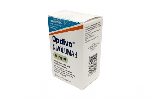 Opdivo Solución Inyectable 100 mg Caja Con Vial Con 10 mL Rx3 Rx4 Rx1