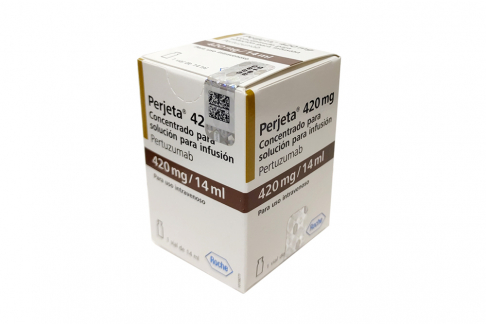 Perjeta 420 mg Caja Con 1 Vial Con 14 mL  Rx Rx1 Rx3 Rx4