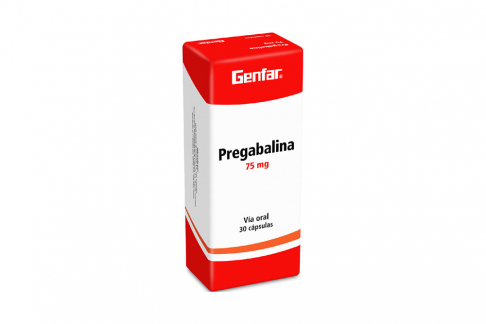 Pregabalina 75 mg Caja Con 30 Capsulas Rx Rx1