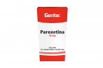 PARoxetina 20 Mg Caja X 20 Tabletas Rx