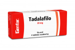 Tadalafilo 20 mg Caja Con 4 Tabletas Recubiertas . Rx Rx4