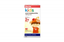 Acetaminofén Jarabe 160 mg / 5 mL Genfar Kids Caja Con Frasco Con 90 mL