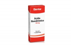Ácido Ibandrónico 150 mg Genfar Caja Con 1 Comprimido Rx