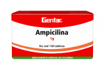 Ampicilina 1 g Genfar Caja Con 100 Tabletas Rx Rx2