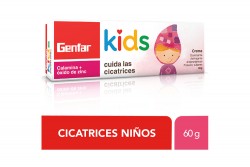 Calamina + Óxido de Zinc Crema Genfar Kids Caja Con Tubo Con 60 g