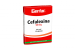 Cefalexina 500 mg Genfar Caja Con 10 Cápsulas Rx Rx2