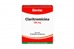 Claritromicina 500 mg Genfar Caja Con 10 Tabletas Recubiertas Rx Rx2