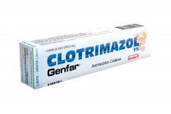 Clotrimazol Crema Tópica 1% Genfar Caja Con Tubo Con 40 g