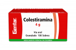 Colestiramina 4 g Granulado Genfar Caja Con 100 Sobres Rx