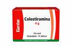 Colestiramina 4 g Granulado Genfar Caja Con 15 Sobres Rx