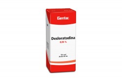 Desloratadina 0.05% Jarabe Genfar Caja Con Frasco Con 60 mL Rx