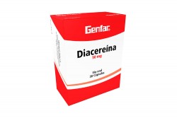 Diacereína 50 mg Genfar Caja Con 30 Cápsulas Rx