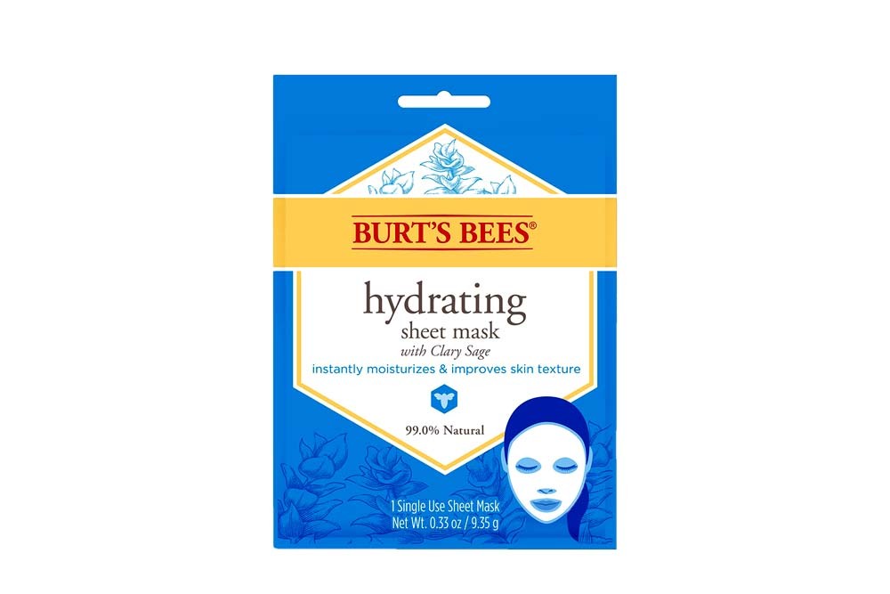Burt's Bees Mascarilla Facial Paño Hidratante Empaque Con Unidad de 9.35 g