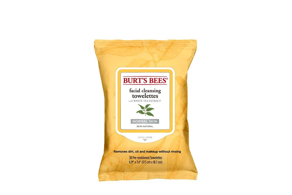 Burt's Bees Toallas Limpiadoras Te Blanco Empaque Con 30 Unidades
