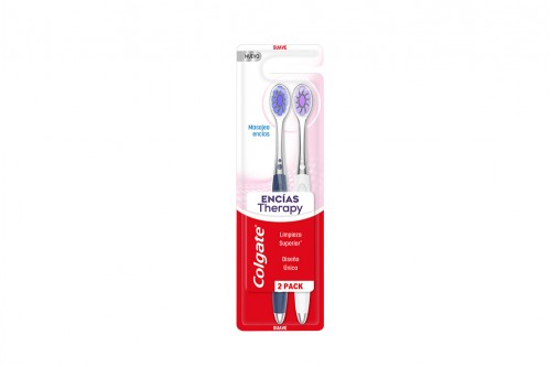 Cepillo Dental Colgate Therapy Gum Empaque Con 2 Unidades