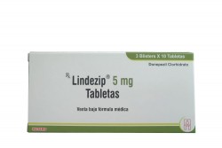 Lindezip 5 Mg Caja Con 30 Tabletas Recubiertas Rx
