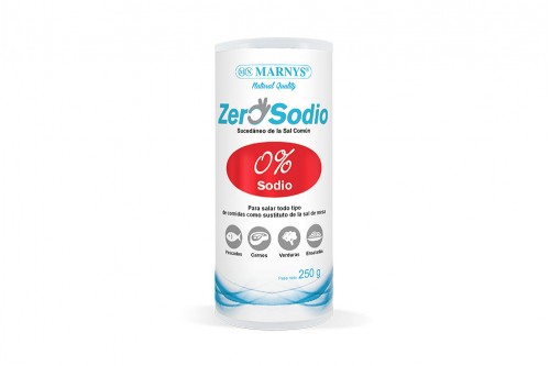 Sal Zero sodio Marnys En Frasco Con 250 g