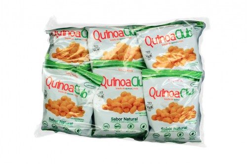 6 Pack - Paca Quinuaclub Snack Sabor Natural