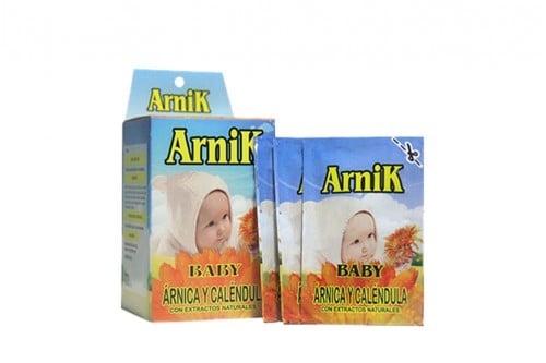 Arnik Baby Crema Protectora Display X 12 Sachet Con 15 g C/U