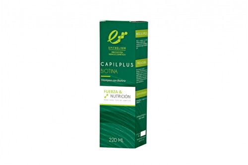 Capilplus Shampoo Con Biotina Frasco Con 220 mL