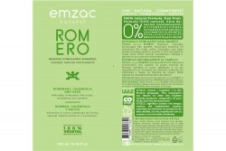 Shampoo 100 % Vegetal - Romero Estimulante Frasco Con 250 mL
