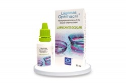 Ophthacril Lagrimas Lubricante Ocular Caja Con 2 Frasco Con 15 mL C/U