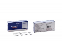 Tiquepin 200 mg Caja Por 24 Tabletas