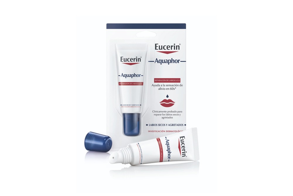 Eucerin Aquaphor Lip Reparador De Labios Tubo De 10 mL
