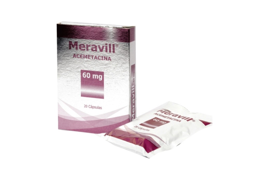 Meravill 60 mg Caja Con 20 Cápsulas Duras