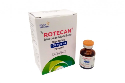 Rotecan 100 Mg Solución Inyectable De 5 mL Rx Col
