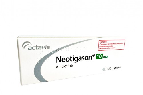 Neotigason 10 Mg Caja De 30 Cápsulas En Blíster