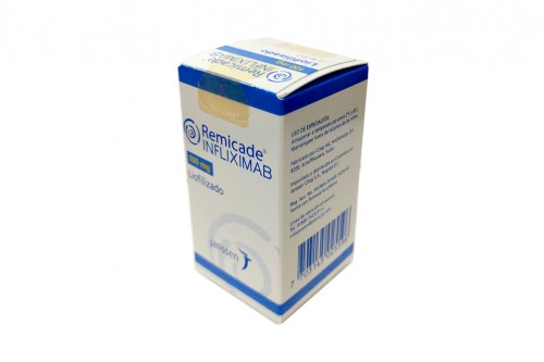 Remicade 100 mg Caja Con 1 Ampolla Rx1Rx3 Rx4