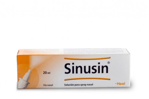 Sinusin Solución Spray Nasal Nebulizador Frasco De 20 mL