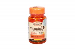 Vitamina A / Vitamina D3 Sundown Naturals 400 Ui Oral En Frasco Por 100 Capsulas