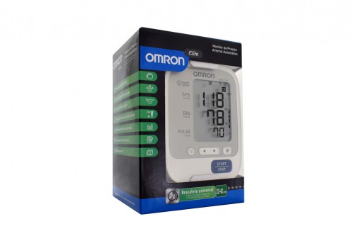 Omron Elite Monitor Presión Arterial Brazo Automático HEM-7130 Caja Con 1 Unidad