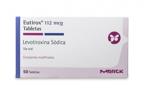 Eutirox 112 Mcg Caja Con 50 Tabletas. Rx4