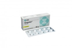 Singulair 4 Mg Bucal Caja Con 30 Tabletas Masticable