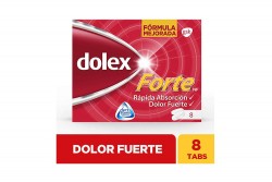 Dolex Forte 500  / 65 mg Caja Con 8 Tabletas