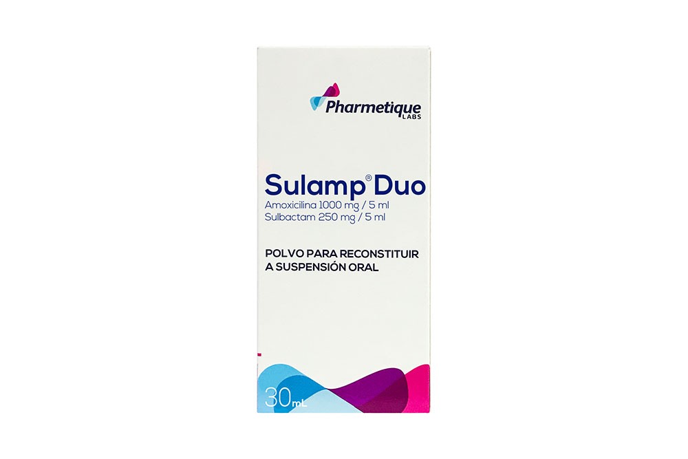 Sulamp Duo Polvo Para Reconstituir a Suspensión Oral Caja Con Frasco Con 30 mL Rx Rx2
