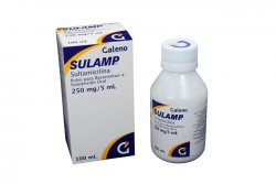 Sulamp 250 mg / 5 mL Suspensión Oral Caja Con Frasco Con 100 mL Rx2