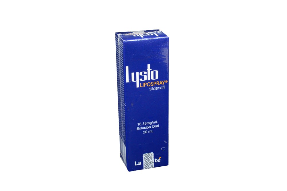 Lysto Lipospray 18.38 mg Solución Oral Caja Con Frasco Con 20 mL Rx